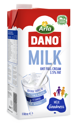 Arla Dano® Full Cream UHT (3.5% Fat) 1 L
