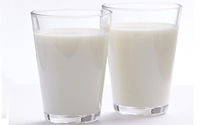 Two glasses of milk